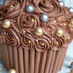 Lavender Cupcakes - Giant Cupcake
