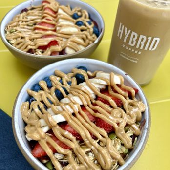 Hybrid Coffee & Kitchen - Acai Latte - Coffee & Tea Near Me - Jersey City, New Jersey Hybrid Coffee & Kitchen - Acai Latte - Coffee & Tea Near Me - Jersey City, New Jersey