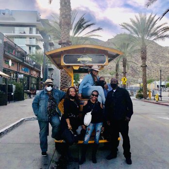 Social Cycle - Celebrating my 50th Valentine's Day Birthday in Palm Springs - Party Bike Rentals Near Me - Palm Springs, California