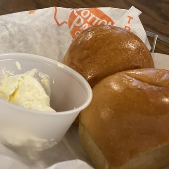 Cotton Patch Cafe - Rolls and butter. - American Near Me - Henderson, Texas