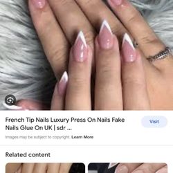 Trio Nails - V-French tops
