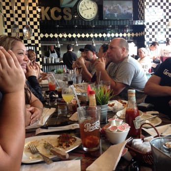 KC's American Kitchen - CorvetteSyndicate.Com having a great breakfast after RainbowRun 7 - American Near Me - Windsor, California