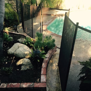 Nathans Pool Fence - Nice detail work around the curve. - Fences & Gates Near Me - Brea, California Nathans Pool Fence - Nice detail work around the curve. - Fences & Gates Near Me - Brea, California
