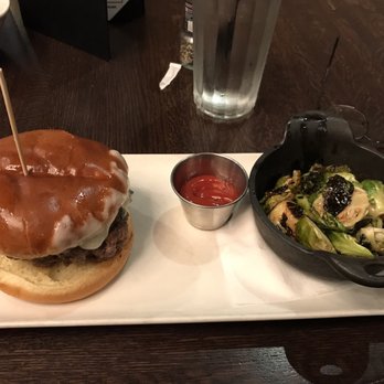 Plan B Burger Bar - Shrooms burger was pretty big. The buns were yummy. - Burgers Near Me - Milford, Connecticut Plan B Burger Bar - Shrooms burger was pretty big. The buns were yummy. - Burgers Near Me - Milford, Connecticut