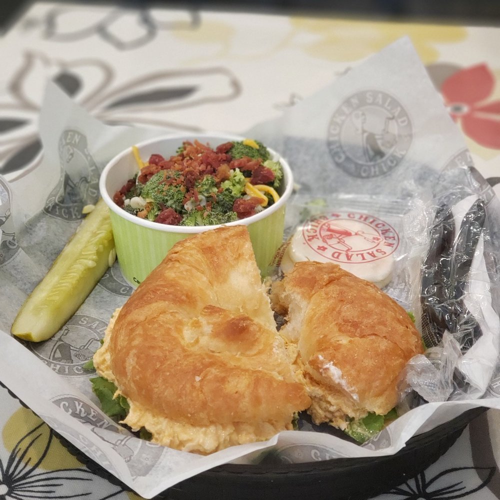 Chicken Salad Chick - Buffalo chicken salad sandwich with Broccoli Slaw - Sandwiches Near Me - Atlanta, Georgia