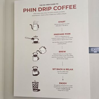 Da Vien Coffee - Phin Drip Coffee Sign - Desserts Near Me - Cypress, California Da Vien Coffee - Phin Drip Coffee Sign - Desserts Near Me - Cypress, California
