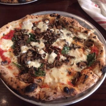 Campania - Added mushrooms and it made it that much better!! - Pizza Near Me - Alpharetta, Georgia