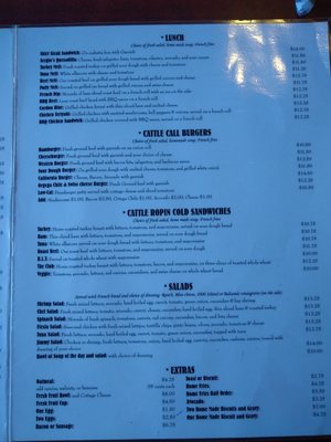 Menu photo 8 Cowboy's Corner Cafe Watsonville, CA Menu photo 8 Cowboy's Corner Cafe Watsonville, CA