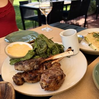 Jean Georges - Topping Rose House - Colorado Lamb Chops. Blah - New American Near Me - Bridgehampton, New York
