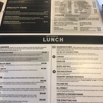 Buttermilk - Menu - Coffee & Tea Near Me - Geneva, Illinois