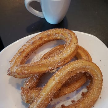 Xoco - 3 churros with chocolate dipping sauce, 3 for $4, sauce $1.25 - Mexican Near Me - Chicago, Illinois