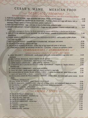 Menu photo 8 Cesar’s Mexican Food Rosemead, CA Menu photo 8 Cesar’s Mexican Food Rosemead, CA