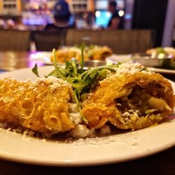 Coco Loco's Beach Bar - Empanadas -- Chicken, Ground Beef, and Saltfish