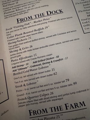 Menu photo 3 Mansurs on the Boulevard Baton Rouge, LA