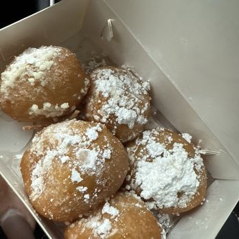 Lily’s Chocolate & Coffee - Lokma with only Powder Sugar - Coffee & Tea Near Me - Alexandria, Virginia Lily’s Chocolate & Coffee - Lokma with only Powder Sugar - Coffee & Tea Near Me - Alexandria, Virginia