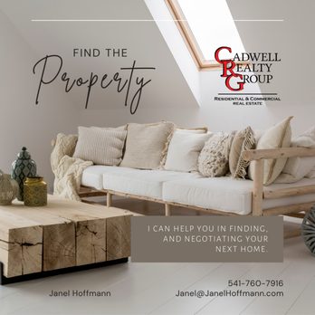 Janel Hoffmann - Cadwell Realty Group - Real Estate Agents Near Me - Albany, Oregon Janel Hoffmann - Cadwell Realty Group - Real Estate Agents Near Me - Albany, Oregon