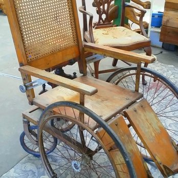 Earthwise Architectural Salvage - Antique wheelchair - Building Supplies Near Me - Aberdeen, Washington