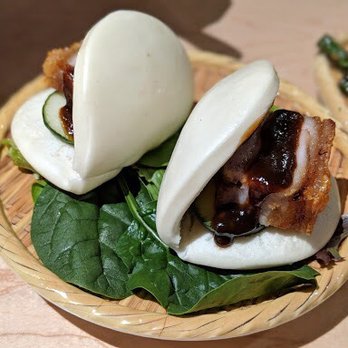 Mama Chang - Roast pork belly bun - Chinese Near Me - Fairfax, Virginia Mama Chang - Roast pork belly bun - Chinese Near Me - Fairfax, Virginia