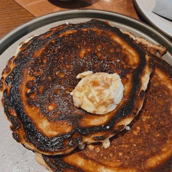 Saizon - Burnt $18 Pancakes with a cute filter - New American Near Me - Fresno, California Saizon - Burnt $18 Pancakes with a cute filter - New American Near Me - Fresno, California