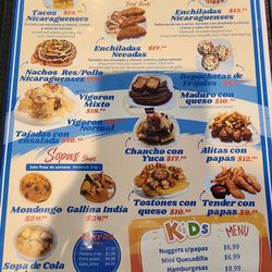 Los Dos Cuates - Menu