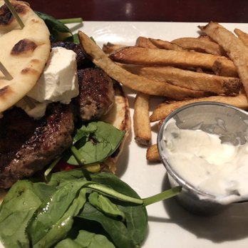 Rik's Cafe - My absolute favorite item, hands down. The lamb burger. Oh so amazing!!! - Cafes Near Me - Hagerstown, Maryland Rik's Cafe - My absolute favorite item, hands down. The lamb burger. Oh so amazing!!! - Cafes Near Me - Hagerstown, Maryland