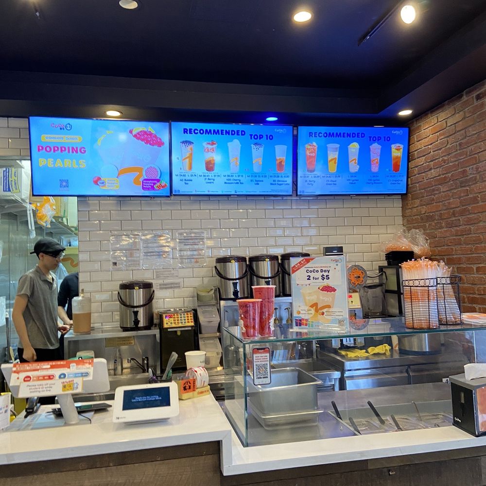 CoCo Fresh Tea & Juice - Inside - Bubble Tea Near Me - New York, New York CoCo Fresh Tea & Juice - Inside - Bubble Tea Near Me - New York, New York