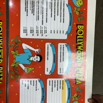 Bollywood Pizza - Menu - Pizza Near Me - Sacramento, California