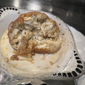 Jerry's Seafood - Inside of this awesome crab bomb, with barely any filler. - Seafood Near Me - Bowie, Maryland