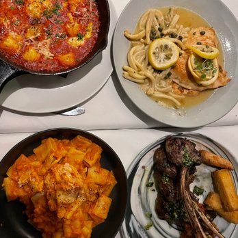 Strega - Gnocchi, chicken picatta, that's amore, lamb chop - Italian Near Me - Boston, Massachusetts