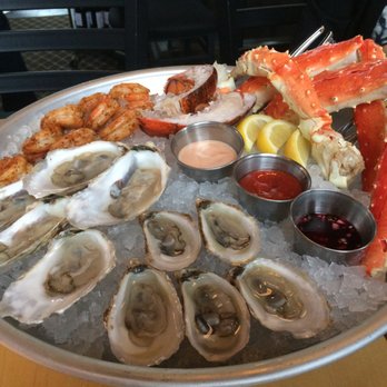 The Revelry - Seafood Tower (platter portion) - New American Near Me - Rochester, New York The Revelry - Seafood Tower (platter portion) - New American Near Me - Rochester, New York