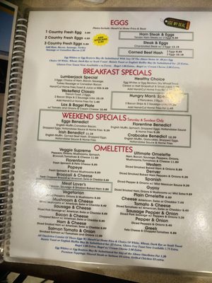 Menu photo 5 North Ave Diner Wakefield, MA