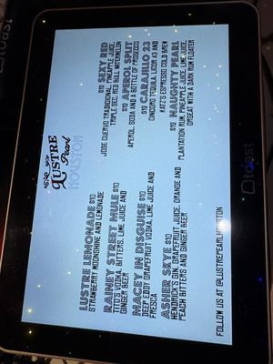 Menu photo 5 Frosty's Christmas Bar Houston, TX