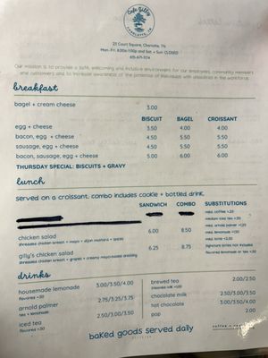 Menu photo 3 Cafe Gilly Charlotte, TN