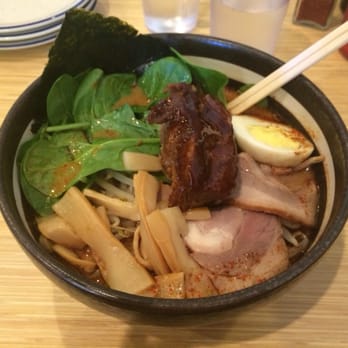 Santa Ramen - Stewed pork garlic pork flavor ramen w/ added bamboo - Ramen Near Me - San Mateo, California Santa Ramen - Stewed pork garlic pork flavor ramen w/ added bamboo - Ramen Near Me - San Mateo, California