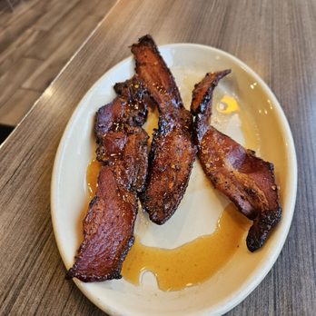 Snooze, an A.M. Eatery - Bacon But Different starter - Breakfast & Brunch Near Me - Denver, Colorado Snooze, an A.M. Eatery - Bacon But Different starter - Breakfast & Brunch Near Me - Denver, Colorado