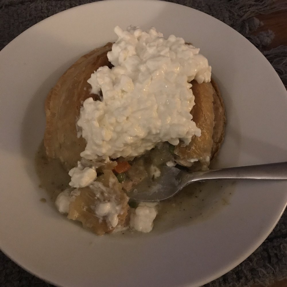 Kreeky Tree Farm - Best chicken pot pie ever. Added some cottage cheese. Yum - Farmers Market Near Me - Slatington, Pennsylvania Kreeky Tree Farm - Best chicken pot pie ever. Added some cottage cheese. Yum - Farmers Market Near Me - Slatington, Pennsylvania