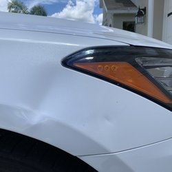 Auto Dent Solution - Dent damage