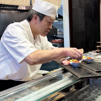 Sushi Hiroyoshi - Chef Hiro in action - Japanese Near Me - Las Vegas, Nevada Sushi Hiroyoshi - Chef Hiro in action - Japanese Near Me - Las Vegas, Nevada
