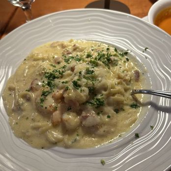 Stellas on 25th - shrimp carbonara - Pizza Near Me - Ogden, Utah