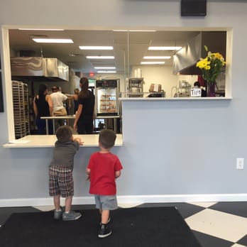 Red Front Pizza - Kids at the counter - Pizza Near Me - Clifton Park, New York Red Front Pizza - Kids at the counter - Pizza Near Me - Clifton Park, New York