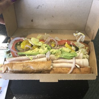 Deli Delicious - The dudes Turkey, Bacon, Avocado Sandwich - Delis Near Me - Clovis, California