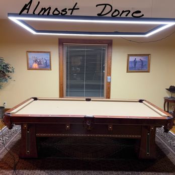 Joe Friday Billiards - The wiring is not completed.  Need a spectator chair. - Pool & Billiards Near Me - Omaha, Nebraska