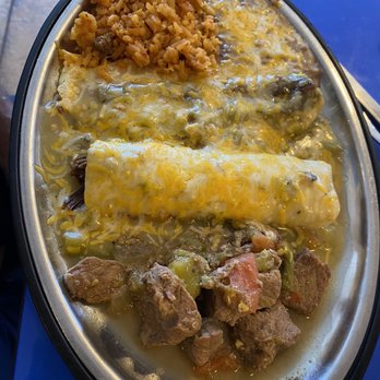 Irma's Mexican Restaurant - Mexican dinner- Chile relleno, shredded beef enchilada with green sauce, chili with rice and beans. - New Mexican Cuisine Near Me - Deming, New Mexico Irma's Mexican Restaurant - Mexican dinner- Chile relleno, shredded beef enchilada with green sauce, chili with rice and beans. - New Mexican Cuisine Near Me - Deming, New Mexico