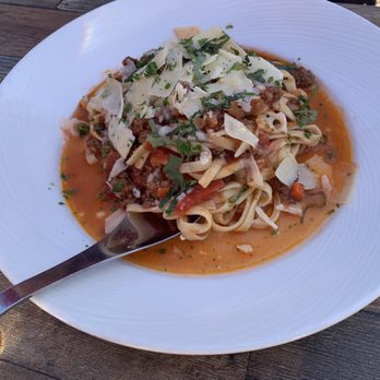 Tree House Cafe - Bolognese Pasta - Mediterranean Near Me - Carmel, California Tree House Cafe - Bolognese Pasta - Mediterranean Near Me - Carmel, California