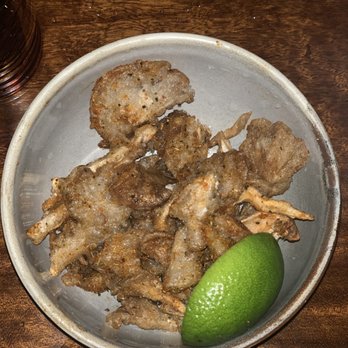 The Tyger - Mushroom tempura - Cocktail Bars Near Me - New York, New York