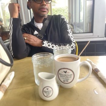 Breakfast Republic - Coffee, creamer and my Mister - Breakfast & Brunch Near Me - San Diego, California Breakfast Republic - Coffee, creamer and my Mister - Breakfast & Brunch Near Me - San Diego, California