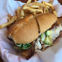Hidden Valley Food Mart - Turkey bacon avocado sandwhich huge & great quality. Plus a ton of French fries