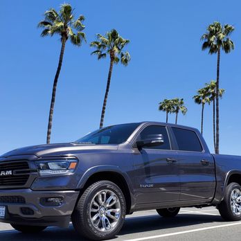 Stay Kool Tinting - The finished product as I parked it in a typical SoCal truck photo with palm trees in the background! - Home Window Tinting Near Me - Fullerton, California Stay Kool Tinting - The finished product as I parked it in a typical SoCal truck photo with palm trees in the background! - Home Window Tinting Near Me - Fullerton, California