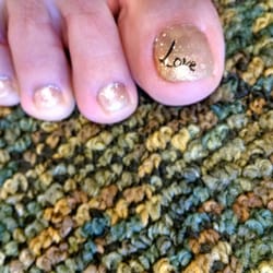 Pretty Nails - Cute toes done today.