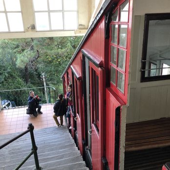 Mounte Igueldo Funicular Rail - Funicular car - Public Transportation Near Me - Donostia, SS